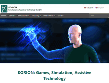 Tablet Screenshot of korion.de